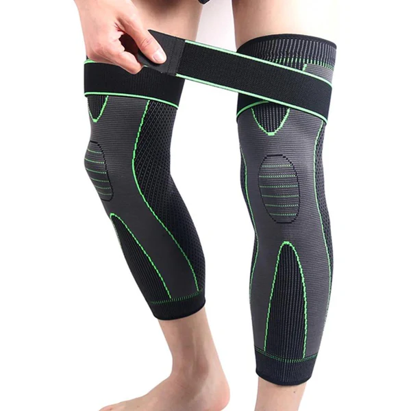 Premium Full Leg Compression Knee Brace for Running, Sports & Recovery - Image 2