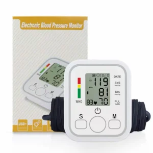 Digital Upper Arm Blood Pressure Monitor Large HD Display Auto Cuff