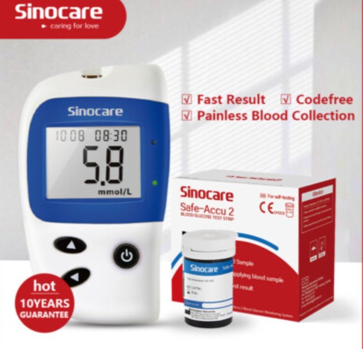 Sinocare Safe-Accu-2 Diabetes machine - Image 4