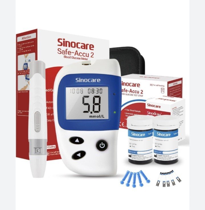 Sinocare Safe-Accu-2 Diabetes machine - Image 2