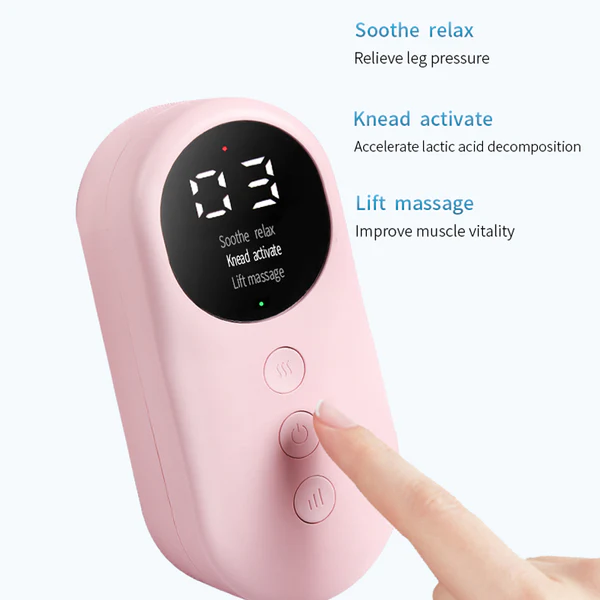 Wireless Rechargeable Leg Massager with Smart Heat Compression Therapy - Image 2